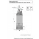 Дренажный погружной насос Meudy SH622