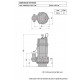 Погружной шламовый насос Meudy FDM2.55F